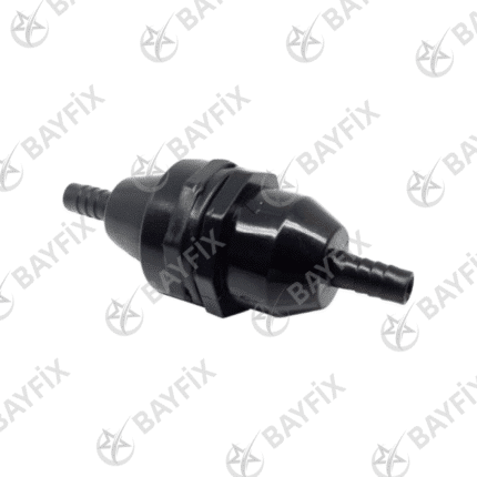 Обратный клапан 8 мм (пластиковый, с фильтром)