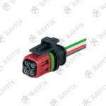 Volvo Enjektör Soketi 4 Pin